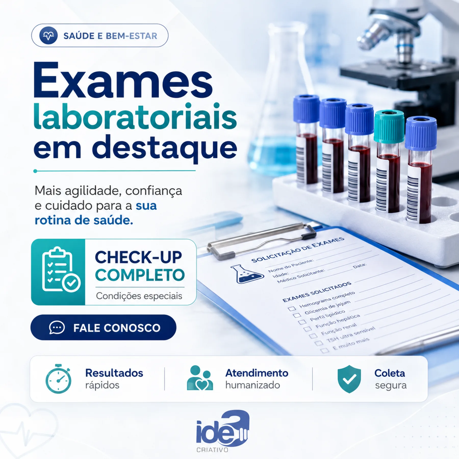 Arte promocional de saúde e bem-estar