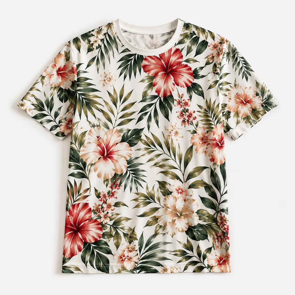 Camiseta Estampada Floral
